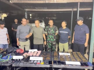 Aparat TNI-Polri Gerebek Kamp KKB Pimpinan Aibon Kogoya di Hutan Nabarua Nabire