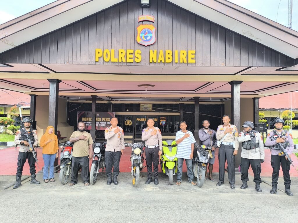 Tak Sia-sia Menunggu, Motor Hilang Kembali! Giat KRYD Polres Nabire Buktikan Komitmen Berantas Curanmor