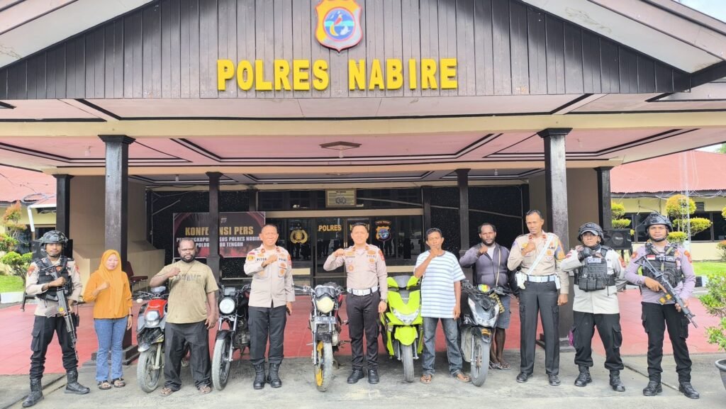 Tak Sia-sia Menunggu, Motor Hilang Kembali! Giat KRYD Polres Nabire Buktikan Komitmen Berantas Curanmor