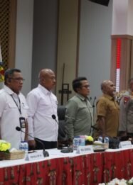 Kapolres Paniai AKBP Roycke H. F. Betaubun Ikuti Rakor Lintas Sektoral Papua Tengah Bahas Kesiapan Pengamanan Idul Fitri 1447 H