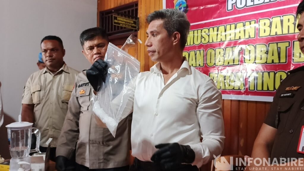 Ditresnarkoba Polda Papua Tengah Bongkar Peredaran Sabu 100 Gram di Mimika, Satu Tersangka Diamankan