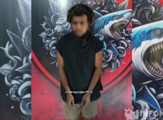 Polres Nabire Berhasil Amankan Terduga Pelaku Pencurian Handphone Di Kawasan Pasar Sp1