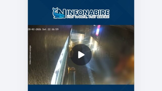 BERITA VIDEO: Detik-detik seorang pria bacok perempuan di Nabire