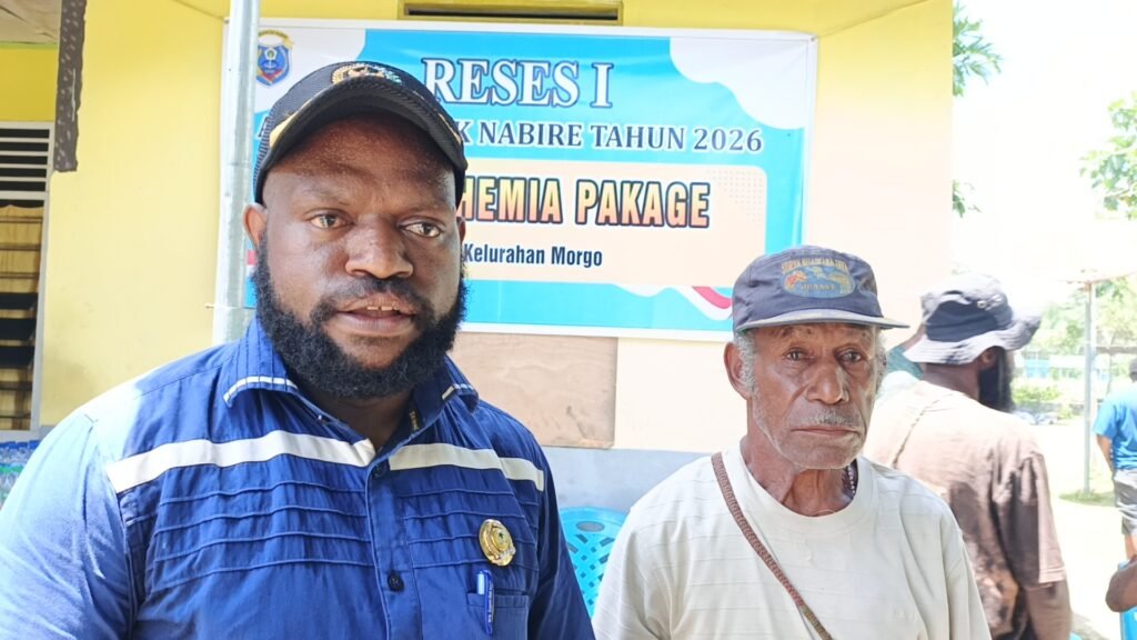 Wakil Ketua II DPRK Nabire Jhonny Nehemia Pakage Reses di Morgo, Serap Aspirasi Warga