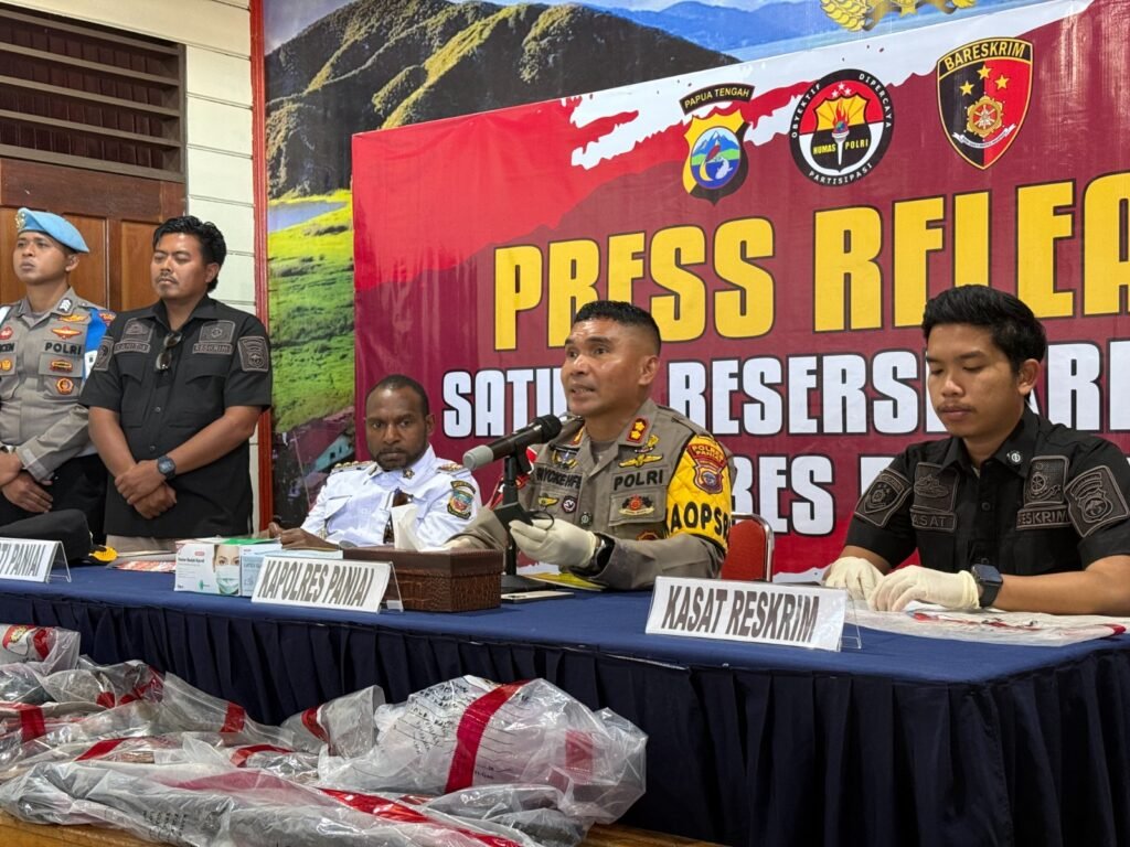 Polres Paniai Ungkap Perkembangan Kasus Kebakaran RSUD, Pelaku Terekam CCTV