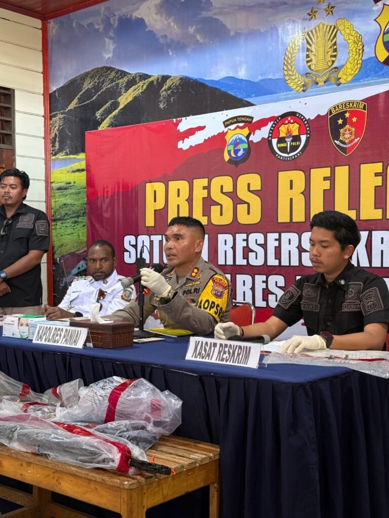 Polres Paniai Ungkap Perkembangan Kasus Kebakaran RSUD, Pelaku Terekam CCTV