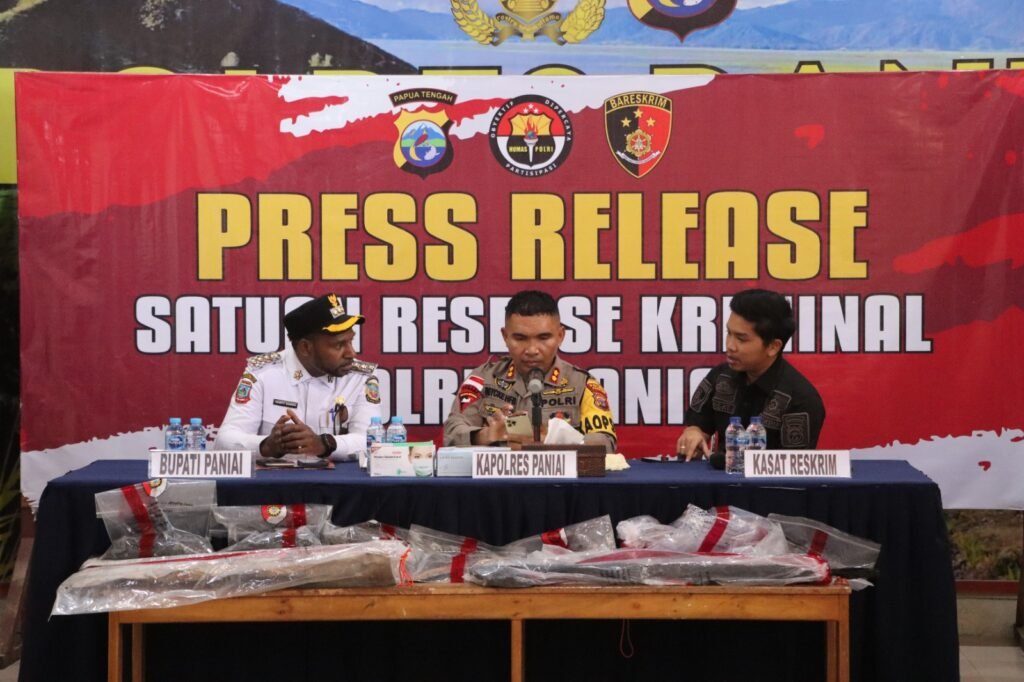 Polres Paniai Ungkap Perkembangan Kasus Kebakaran RSUD, Pelaku Terekam CCTV