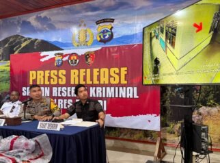 Polres Paniai Ungkap Perkembangan Kasus Kebakaran RSUD, Pelaku Terekam CCTV