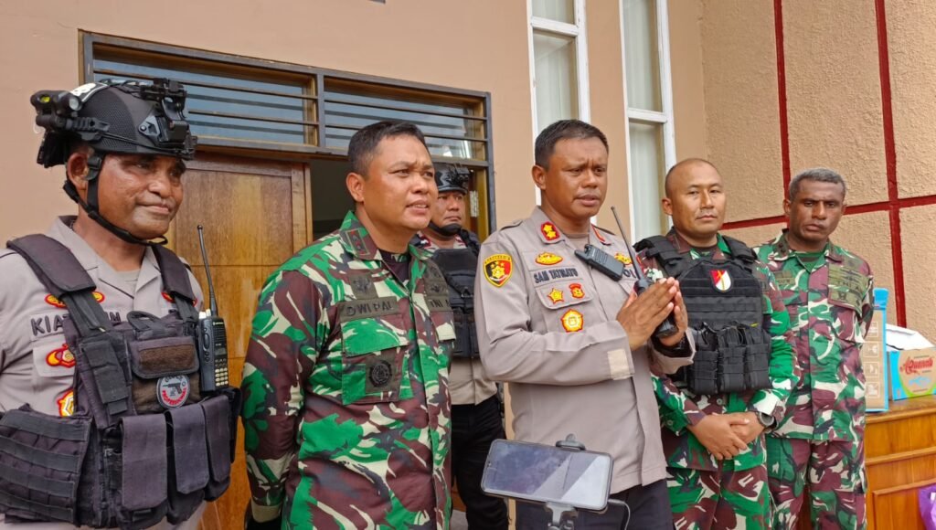 Aksi KMPP di Nabire Berlangsung Tertib, Kapolres: 827 Personel Amankan Hingga Massa Kembali