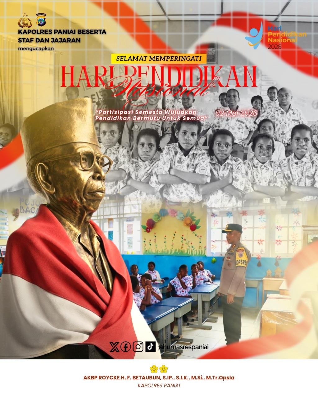 Selamat Memperingati Hari Pendidikan Nasional (Hardiknas) 2 Mei 2026