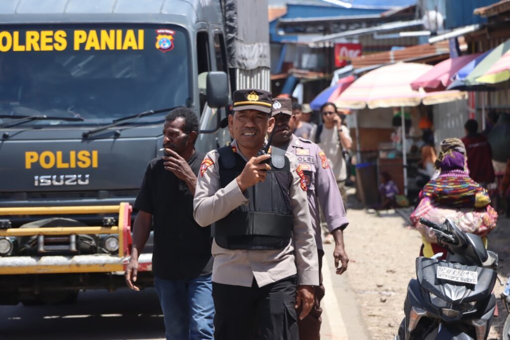 Polres Paniai Intensifkan Patroli KRYD Saat May Day, Situasi Terpantau Kondusif