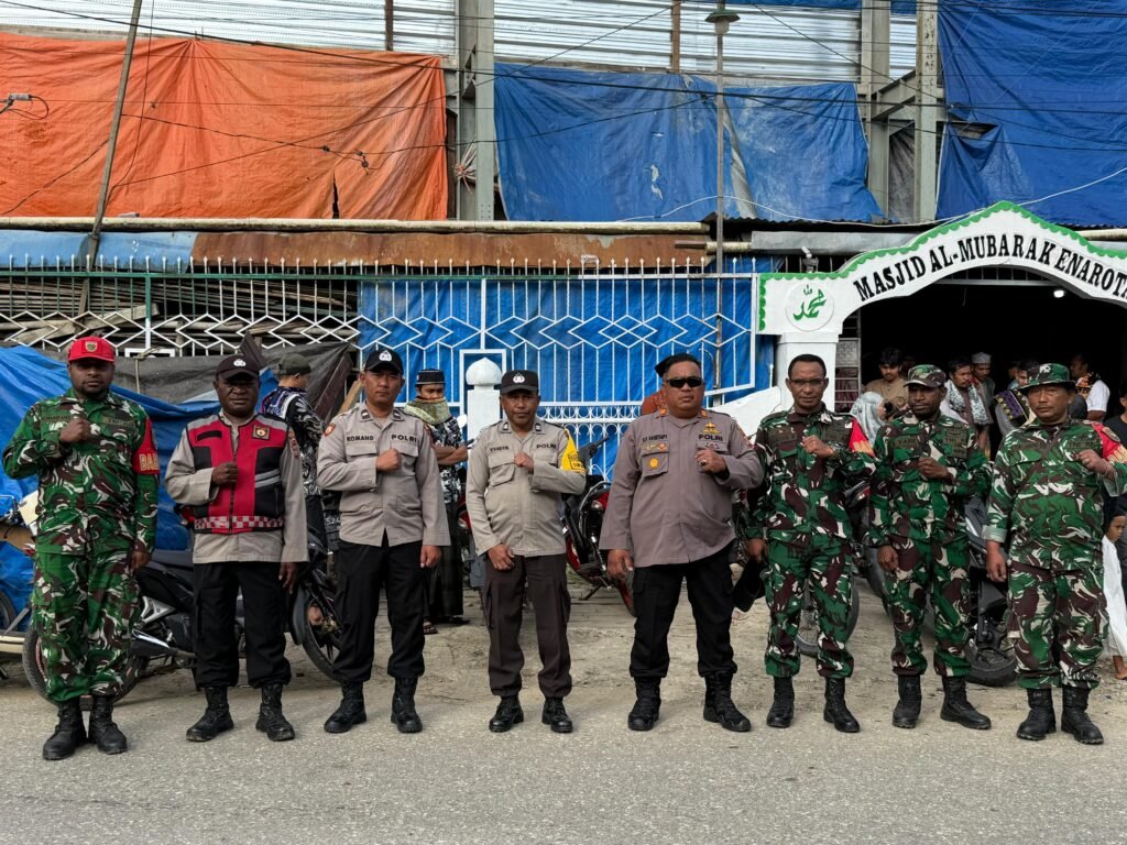140 Personel Polres Paniai Disiagakan Amankan Sholat Idul Adha 1447 H, Ibadah Berlangsung Khidmat di 4 Lokasi