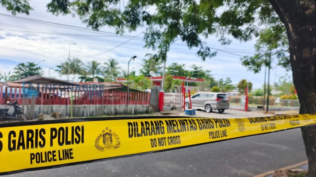 Ada Apa Sampai Polisi Pasang Police Line di SPBU Oyehe? Ini Penjelasan Kapolres Nabire