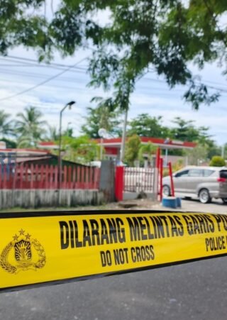 Ada Apa Sampai Polisi Pasang Police Line di SPBU Oyehe? Ini Penjelasan Kapolres Nabire