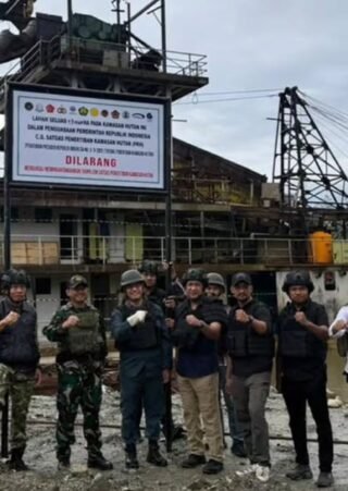 INI 4 Fakta Penertiban Tambang Emas Ilegal di Nabire, 10 Alat Berat dan Kapal Keruk Disita Satgas Halilintar