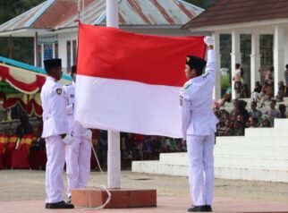 Upacara Hardiknas di Paniai Berlangsung Khidmat, Polres Pastikan Keamanan Tetap Kondusif