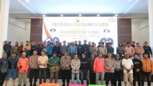 Kapolres Nabire Temui Komunitas Ojek, Ini yang Dibahas