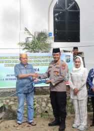 Polres Nabire Gelar Penyembelihan Hewan Kurban dan Santuni Anak Yatim Piatu di Hari Raya Idul Adha 1447 H