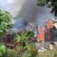 Diduga Korsleting Listrik, Rumah di Kalibobo Putaran 2 Nabire Ludes Terbakar