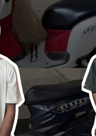 Mau Gaya Pakai Motor Curian, Dua Pemuda Ini Malah Berakhir di Sel Tahanan