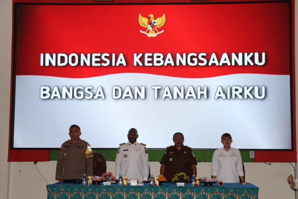 Wujudkan Tata Kelola Bersih, Polres Paniai Bersama Pemkab dan Kejari Nabire Gelar Sosialisasi Pengelolaan Keuangan dan Aset Daerah