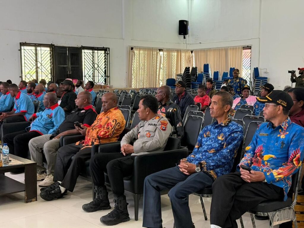 Polres Paniai Dukung Pencegahan HIV/AIDS, Bhabinkamtibmas Jadi Agen Edukasi Masyarakat