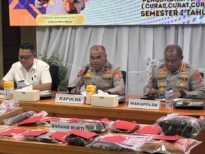 Polda Papua Tengah Sikat Pelaku Begal dan Curanmor, 307 Kasus Berhasil Diungkap