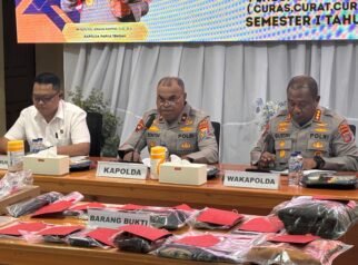 Polda Papua Tengah Sikat Pelaku Begal dan Curanmor, 307 Kasus Berhasil Diungkap