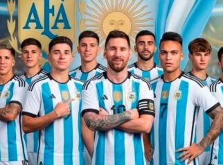 Demam Piala Dunia 2026 di Nabire, Polisi Ini Dukung Argentina dan Ingatkan Bahaya Konvoi