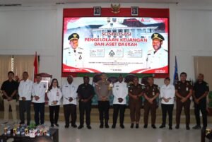 Wujudkan Tata Kelola Bersih, Polres Paniai Bersama Pemkab dan Kejari Nabire Gelar Sosialisasi Pengelolaan Keuangan dan Aset Daerah