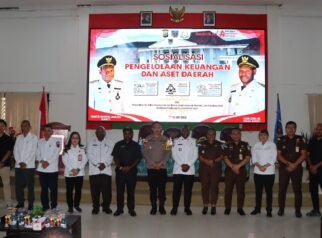 Wujudkan Tata Kelola Bersih, Polres Paniai Bersama Pemkab dan Kejari Nabire Gelar Sosialisasi Pengelolaan Keuangan dan Aset Daerah