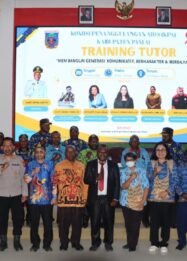 Polres Paniai Dukung Pencegahan HIV/AIDS, Bhabinkamtibmas Jadi Agen Edukasi Masyarakat
