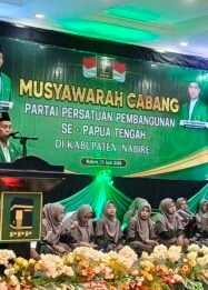 Muscab PPP Se-Papua Tengah Digelar di Nabire, Bahas Strategi Politik dan Penguatan Organisasi