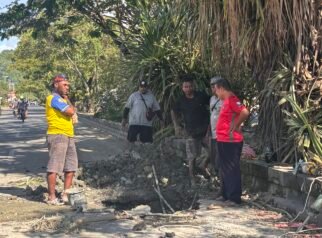 Penyebab Jalan Merdeka Nabire Rusak, PDAM Ungkap Pipa Tua Bocor