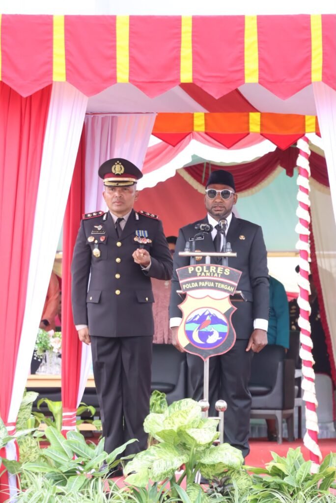 Penuh Kemeriahan, HUT Bhayangkara ke-80 di Paniai Jadi Momentum Perkuat Kedekatan Polri dengan Warga