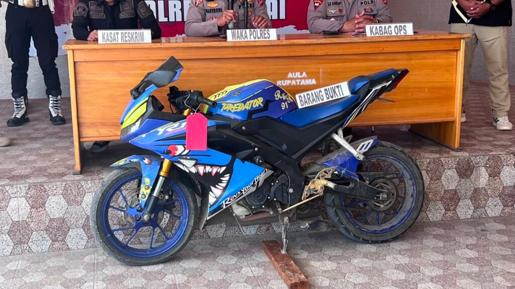 Polres Paniai Berhasil Gagalkan Dugaan Tindak Pidana Pencurian Kendaraan Bermotor, Dua Tersangka Diamankan