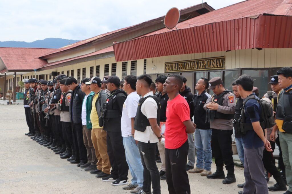 Polres Paniai Tingkatkan Patroli dan Razia Jelang HUT ke-81 Kemerdekaan RI