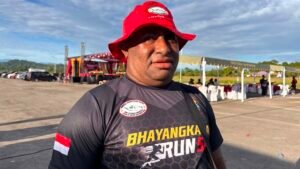 Bhayangkara Fun Run 5K Meriahkan HUT Bhayangkara ke-80, Ratusan Pelari Ramaikan Bandara Lama Nabire