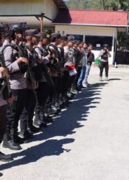 Polres Paniai Gelar Patroli KRYD, Perkuat Kehadiran Polisi di Tengah Masyarakat