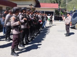 Polres Paniai Gelar Patroli KRYD, Perkuat Kehadiran Polisi di Tengah Masyarakat