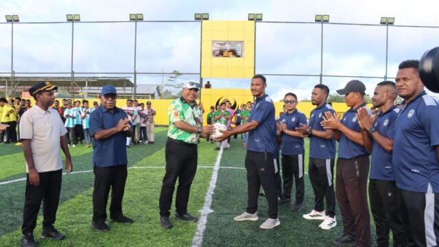 Kapolda Papua Tengah Cup IV 2026 Resmi Bergulir di Timika, 35 Tim Berebut Gelar dan Hadiah Rp116 Juta