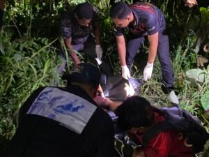 Breaking News! Penemuan Jenazah Perempuan Tanpa Identitas di Jalan Poros Waroki Nabire, Polisi Lakukan Olah TKP