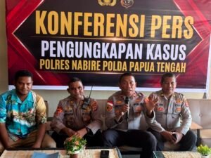 Polres Nabire Ungkap Kasus Pembunuhan Remaja Putri di Waroki, Terduga Pelaku Ditangkap Kurang dari 24 Jam