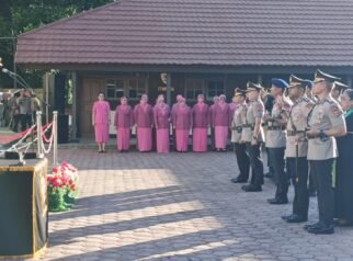 Kapolda Papua Tengah Pimpin Sertijab Kapolres dan Sejumlah Pejabat Utama