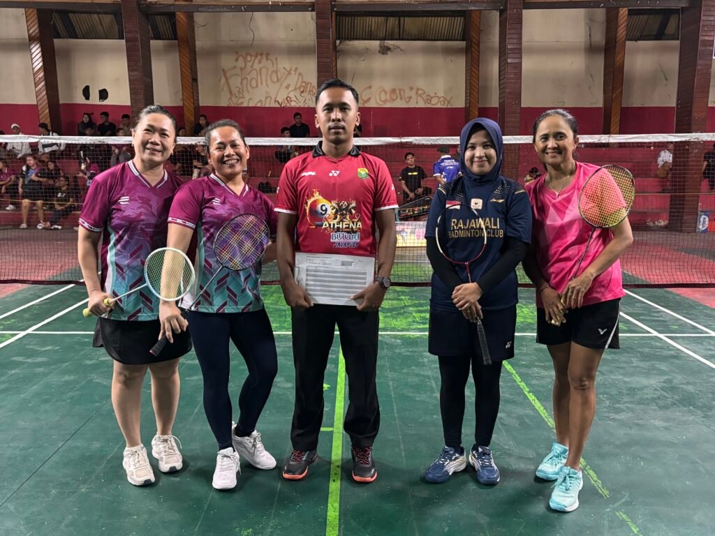 PB Gorengan Cup 2026 Resmi Dibuka, 95 Pasang Peserta Ramaikan Kejuaraan Bulutangkis Se-Nabire
