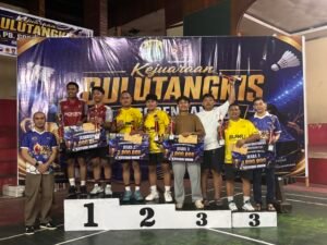 PB Gorengan Cup I 2026 Resmi Ditutup, Berikut Daftar Lengkap Para Juara Kejuaraan Bulutangkis Se-Kabupaten Nabire