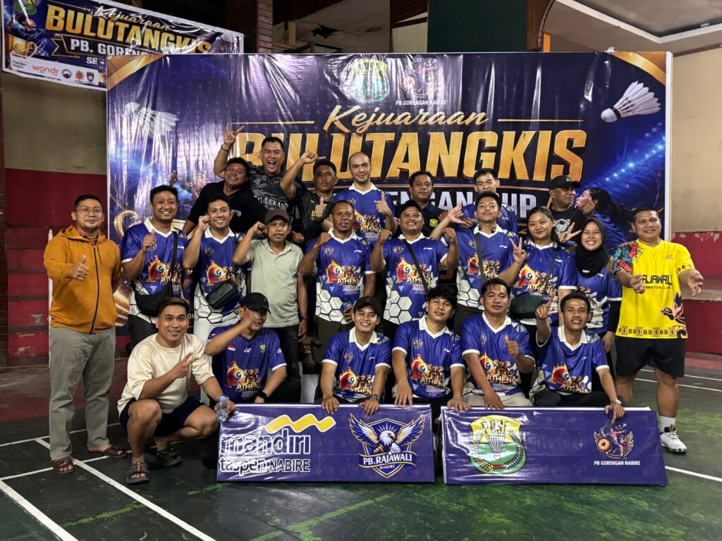 PB Gorengan Cup I 2026 Resmi Ditutup, Berikut Daftar Lengkap Para Juara Kejuaraan Bulutangkis Se-Kabupaten Nabire