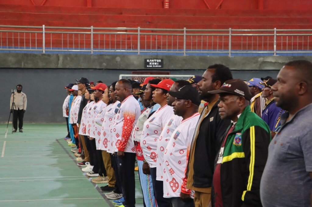 Turnamen Futsal Antar OPD, OKP, dan Instansi Vertikal Resmi Dibuka, Meriahkan HUT Ke-81 Kemerdekaan RI di Paniai