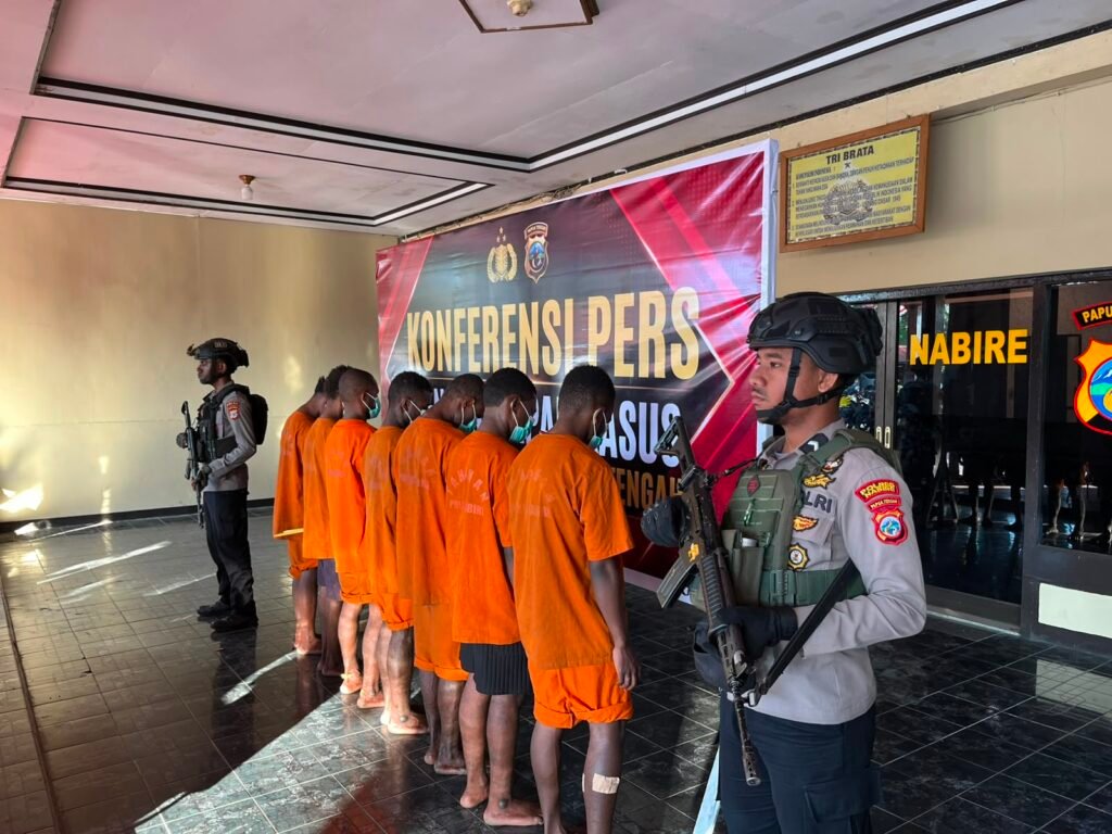 Polres Nabire Ungkap 8 Kasus Curas, Amankan 7 Pelaku dan 62 Sepeda Motor