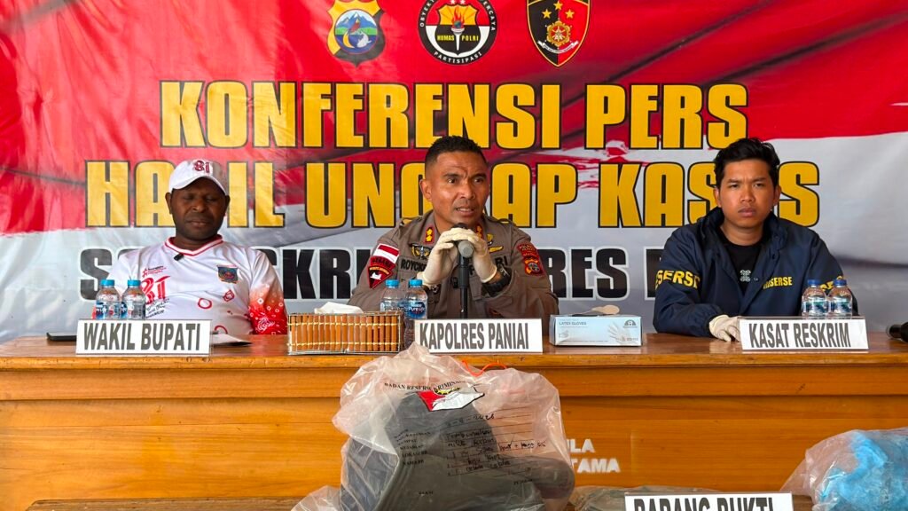 Polres Paniai Ungkap Kasus Penikaman dalam Waktu Kurang dari 1×24 Jam